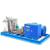 Max Pressure 340bar Flow 320-670 L/min Electric Motor Waterjet System